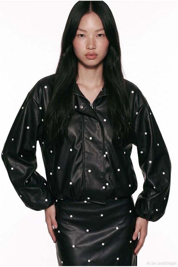 Women's Jacket Ckt02761 Black