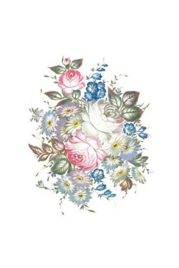T229 Oleg Kulakov 25X35 cm Easy Transfer (Ready Transfer Paper with Floral Pattern)