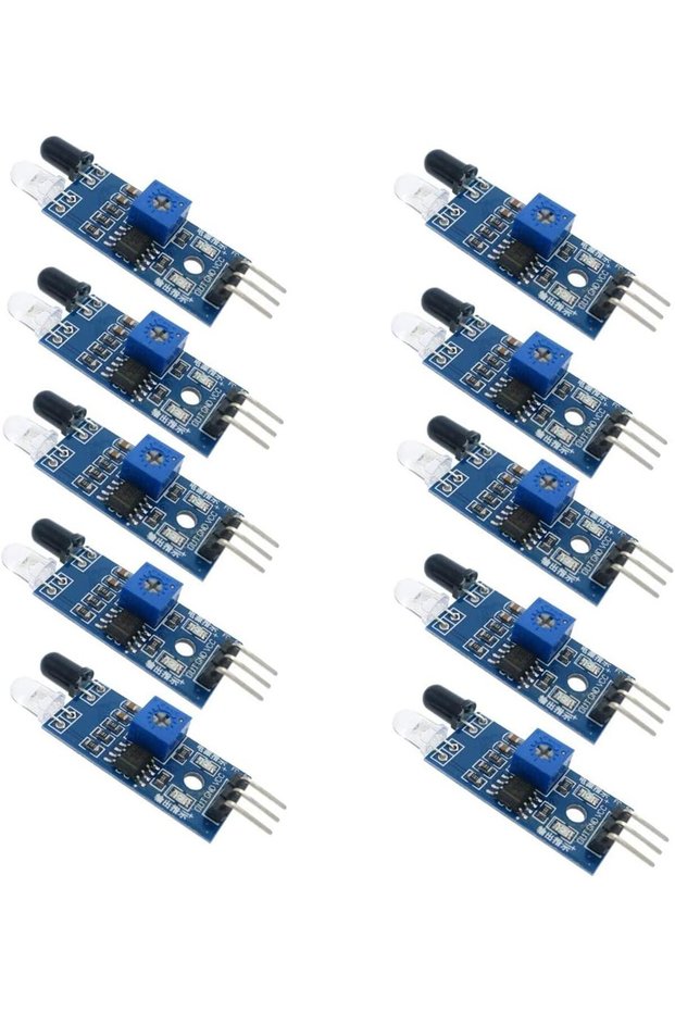 10pcs IR Infrared Obstacle Avoidance Sensor Module for Arduino Smart Car Robot 3-Wire Reflective Pho