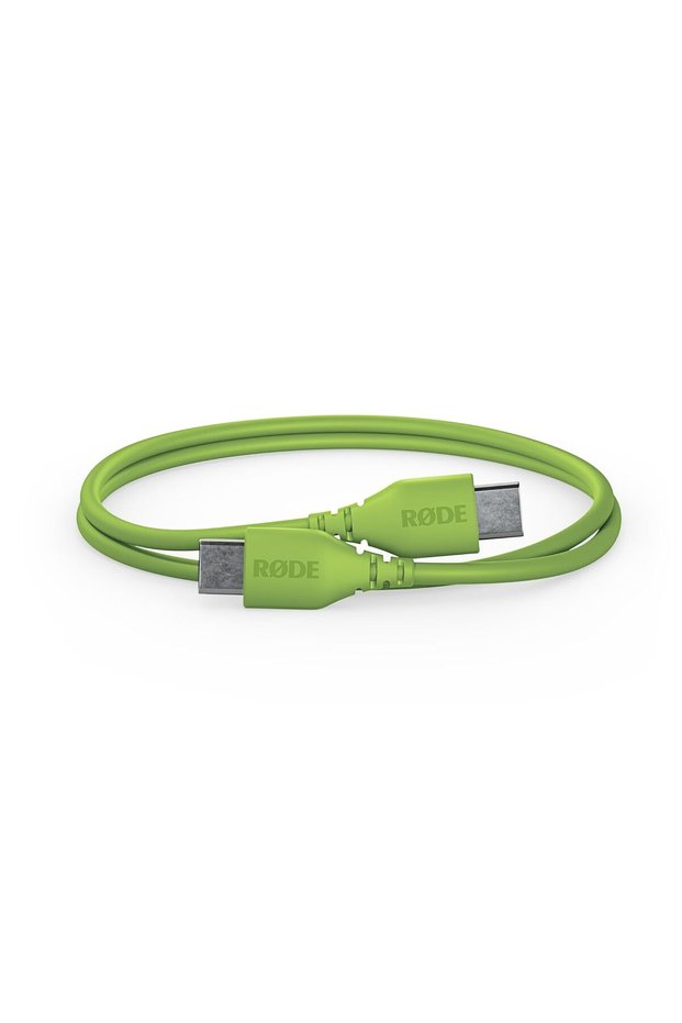 كابل SC22، USB-C إلى USB-C، 30 سم، أخضر