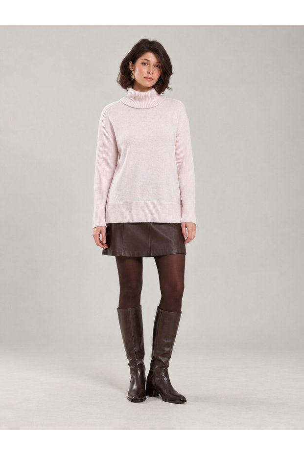 Turtleneck Wool Sweater