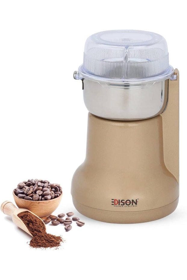 Edison Mini Gold Coffee Grinder 180W