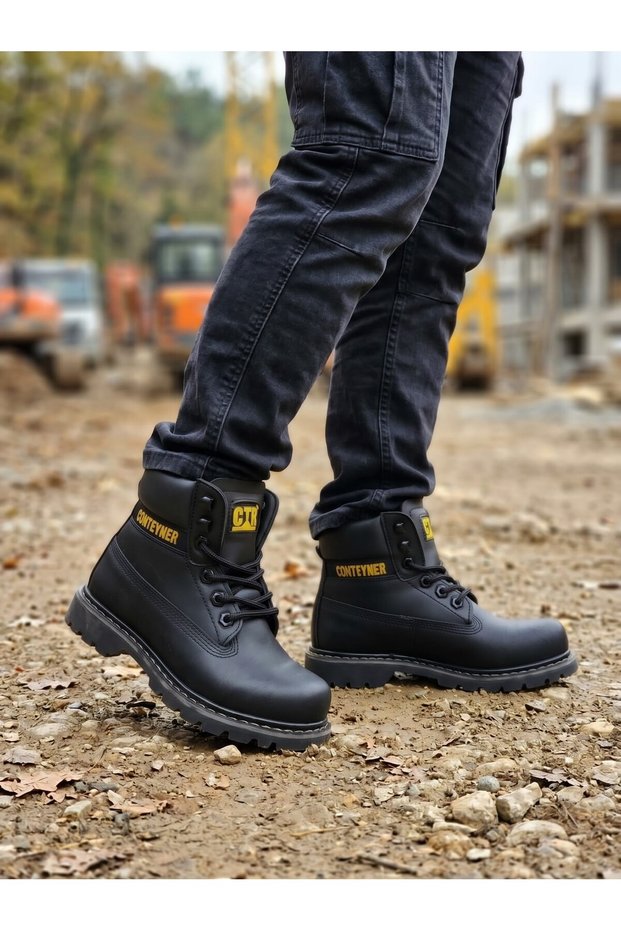 Men's Non-Slip Sole Boots Winter Boots Conteyner-922