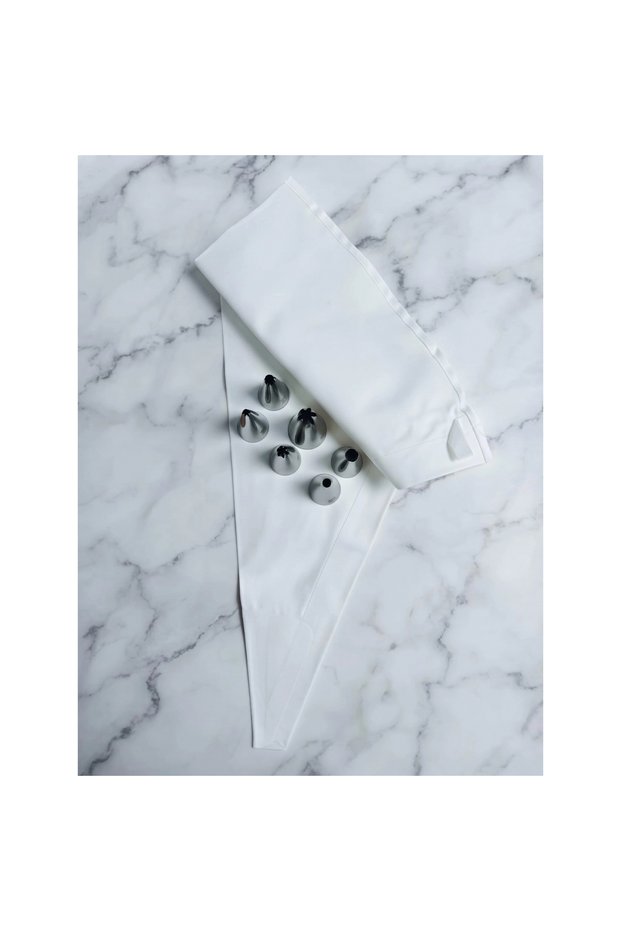 Bens 6-Piece Lamp Holder Set - Imported Cream Bag (861-820-841-844-801-803)