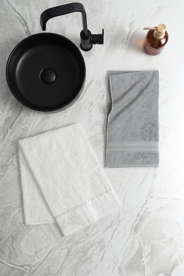 Bride | Set of 2 Hand and Face Towels | 100% Cotton
