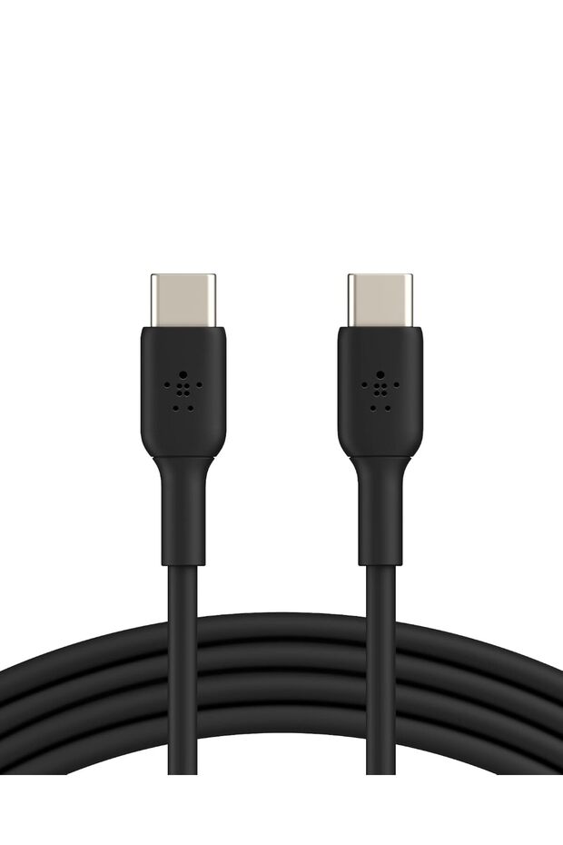 كابل BoostCharge من USB-C إلى USB-C بطول 1 متر باللون الأسود