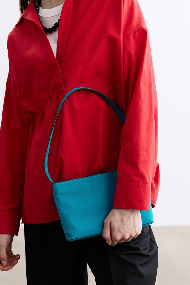 Turkuaz Daily Suede Bag