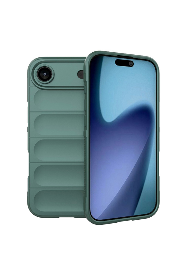 Husa iPhone 17 Air Magic Shield, verde