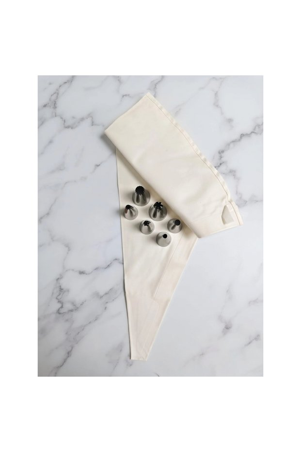 Bens 6-Piece Lamp Holder Set - Imported Cream Bag (865-861-841-844-803-801)