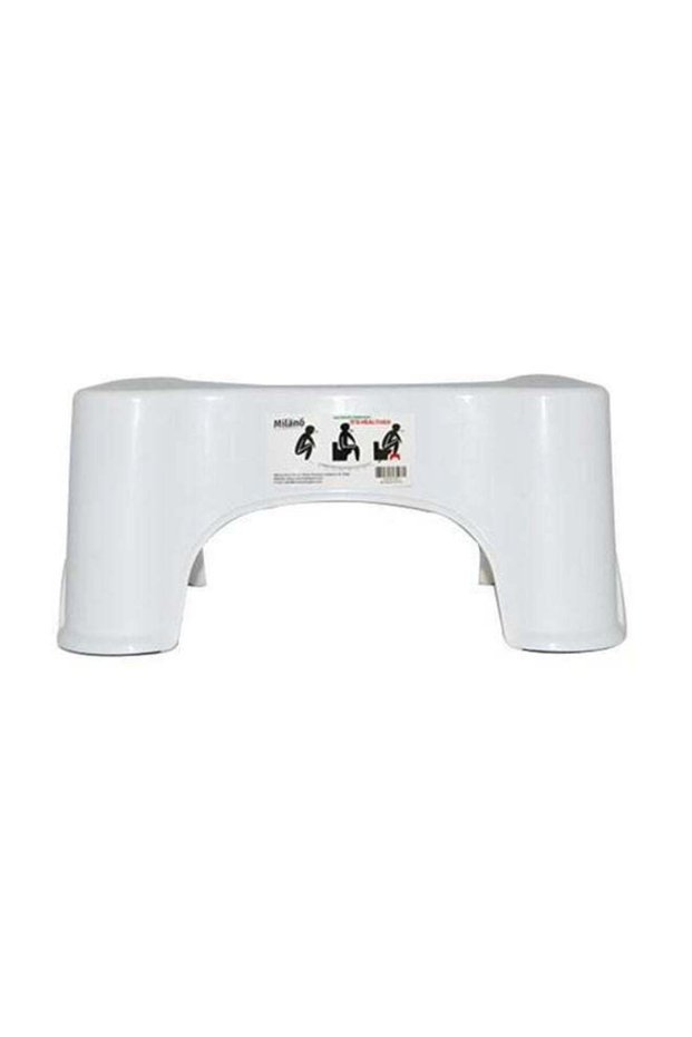 Squatting Stool White 12x20x9inch