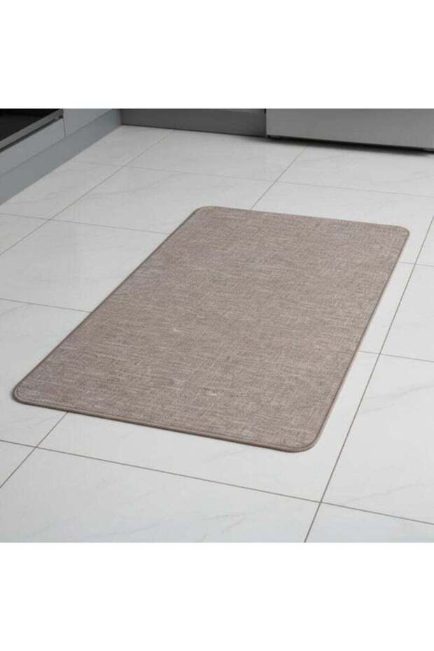Beluxe Beige Anti-Slip Kitchen Mat 45x75cm for Indoor Use