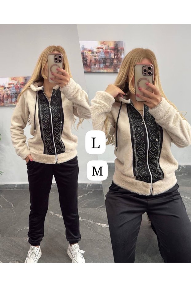 Women's Velvet Tracksuit Set
