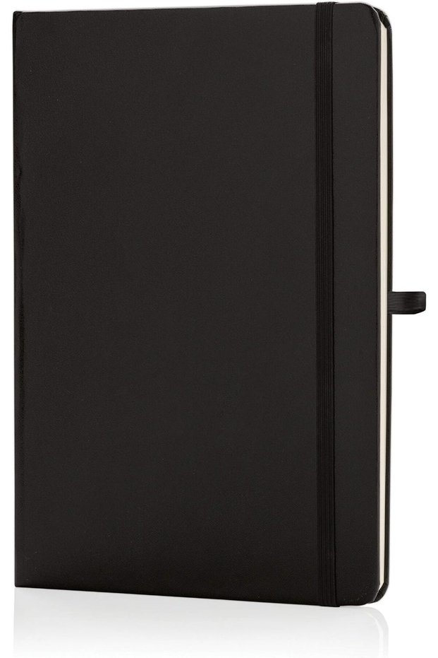Bukh Classic Lined Hardcover Notebook, A5 Size, Black