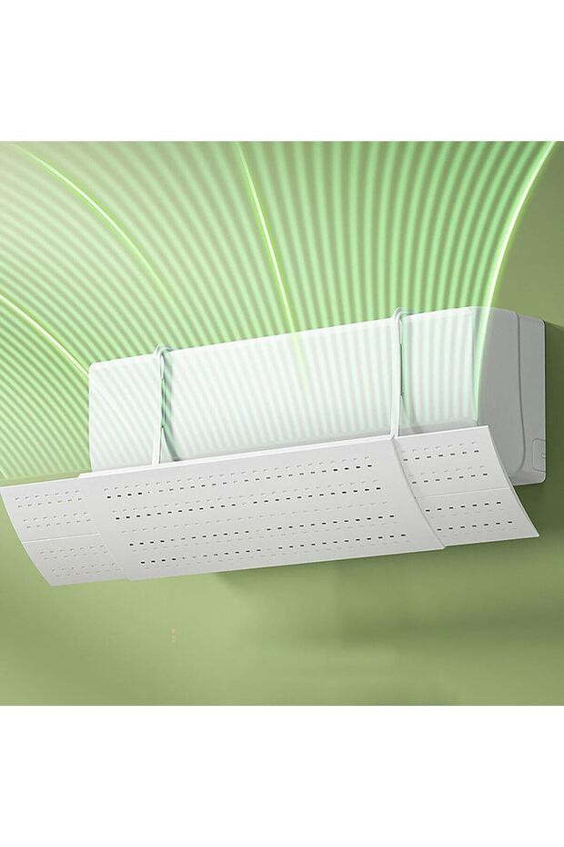 Air Conditioner Deflector,Retractable Ac Windshield موزع هواء مكيف سبليت,Hook Hanging Ac Vent Cover,