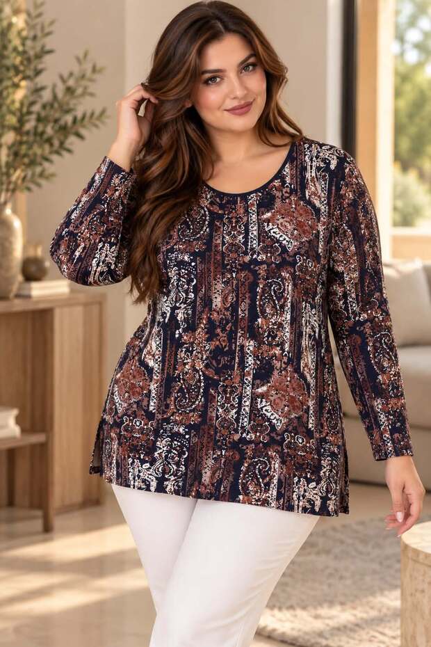 Lycra Viscose Blouse – the Place Where Elegance and Comfort Meet | Battal Size