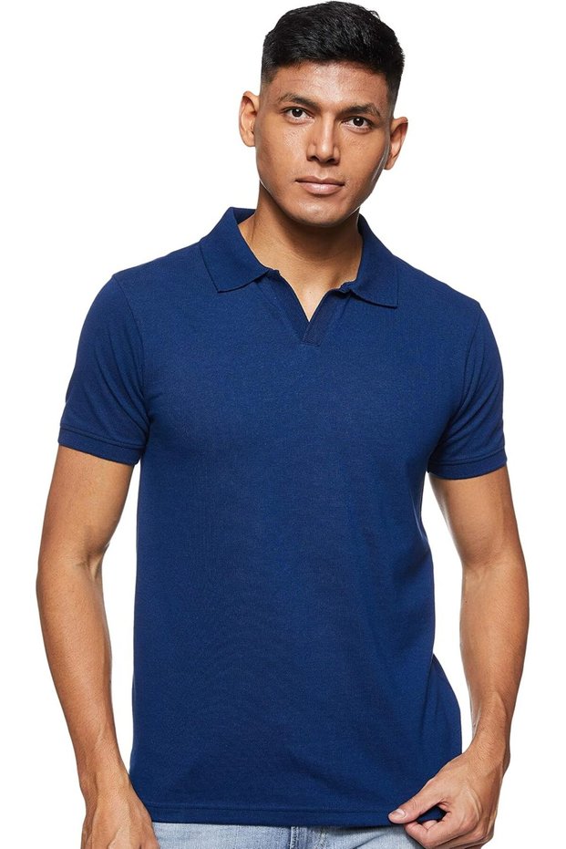 Men's Solid Regular fit Polo