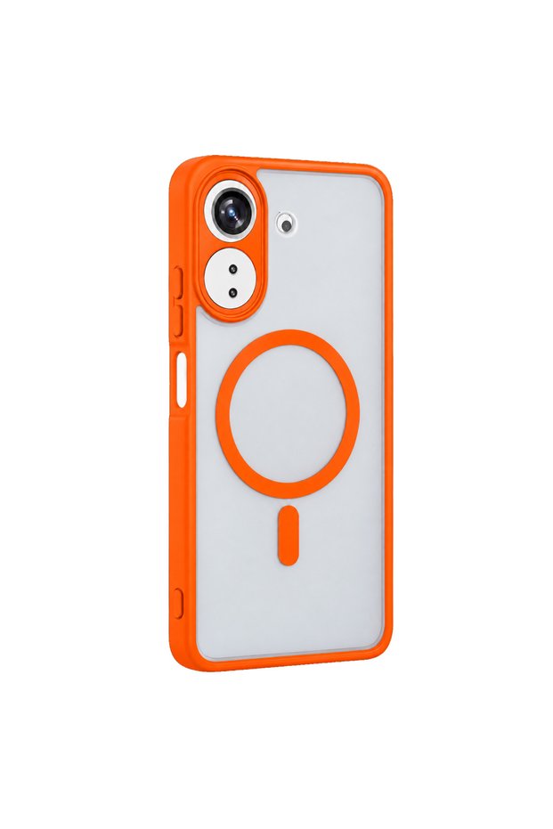 Xiaomi Redmi 13C Loji Magsafe Cover - Orange