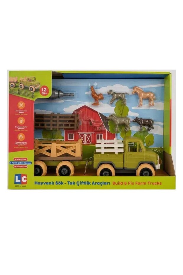 Animal-Transportable Farm Vehicles Truck