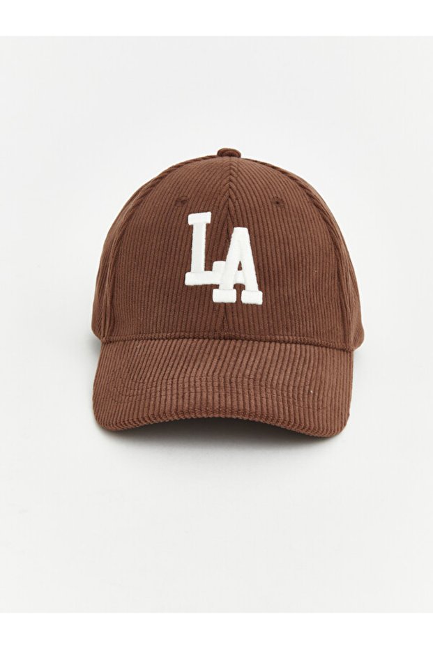 Rmz Gi̇yi̇m Farkiyla La Embroidered Men's Cap Hat