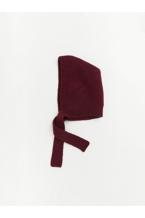 Özmarka New Season Burgundy Women's Knitwear Beanie