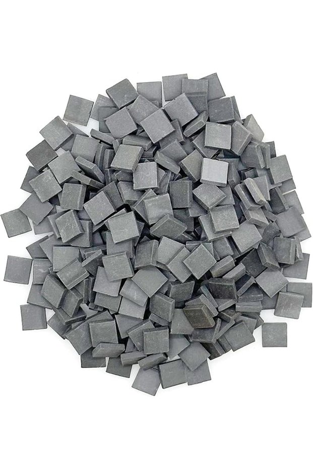300 PCS Mini Bricks, Mini Black Wall Bricks Square Miniature Brick Scale Model Bricks, 1:16 Mini Bri