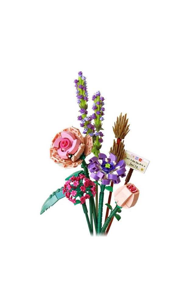 Micro Blocks Eternal Flowers Bouquet 547 Pieces Lz1657