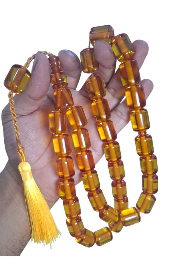 Original Fire Amber 15*20 mm Large Collectible XXXL Prayer Beads