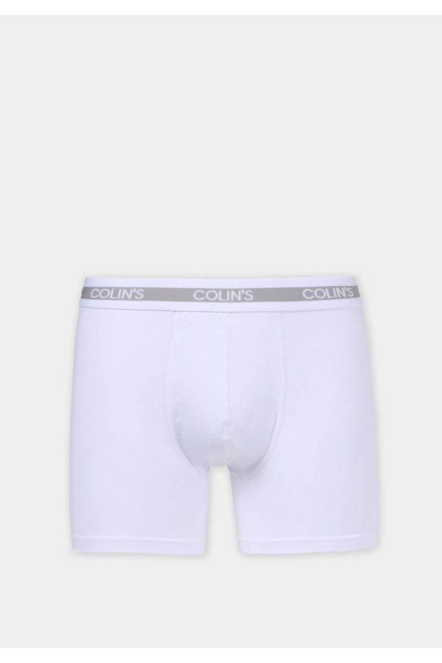 Boxer Fit Plain Men's White Boxer