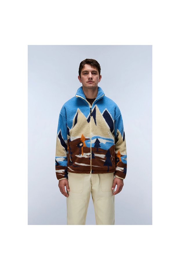 Full Zip Men's Fleece Top