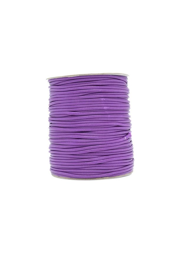 Paracord Accessory Bracelet and Hobby Korean Cord 2 mm 10 Meters Purple