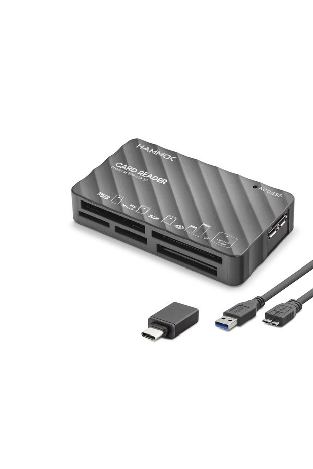 5Gbps USB Typec3.1 Gen1 Card Reader Cf Sd Msd Ms Xd for Office Home Office Devices