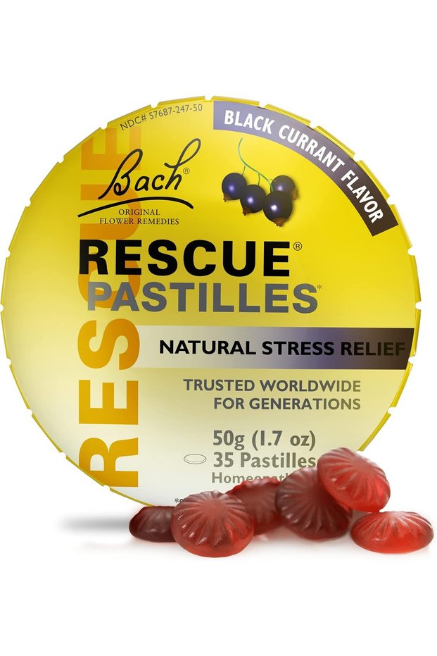 Bach Flower Essences Remedy Pastilles (Black Currant, 1.7oz 71577)