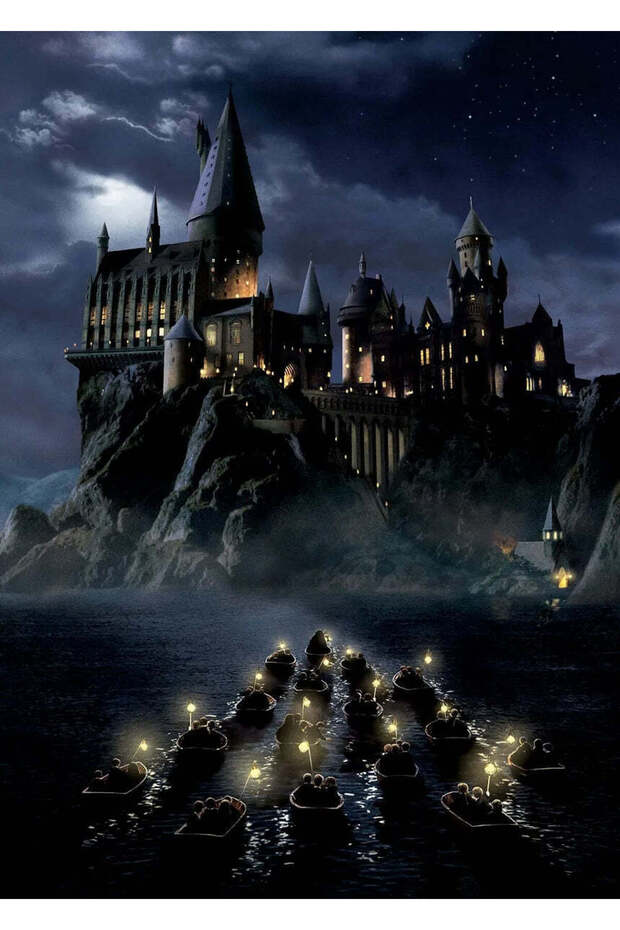 Hogwarts Boats Pop Art Metal Poster - Magnetic Wall Art Print