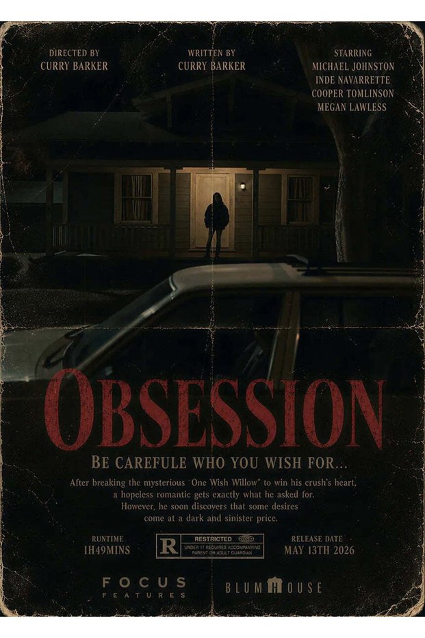 Obsession Worn Out Movie Pop Art Metal Poster - Magnetic Wall Art Print
