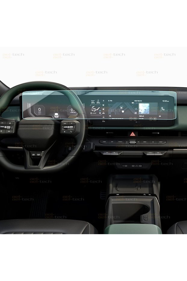 Kia Seltos Compatible Digital Instrument and Navigation 9H Nano Screen Protector 2026-2027