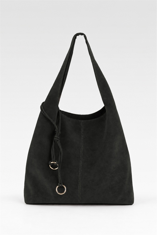 Shoulder Bags - Black - Faux leather