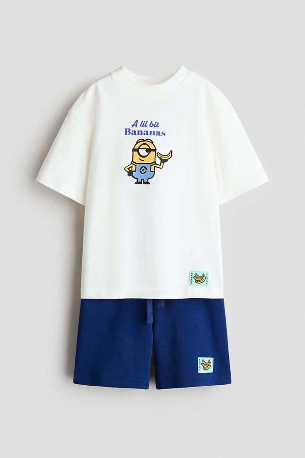 2-piece printed set