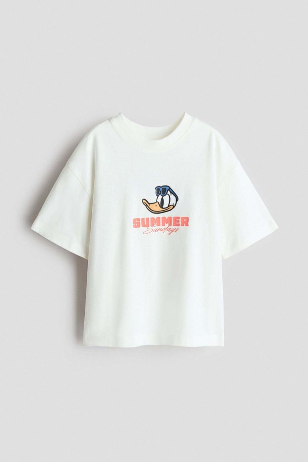 Oversized printed T-shirt