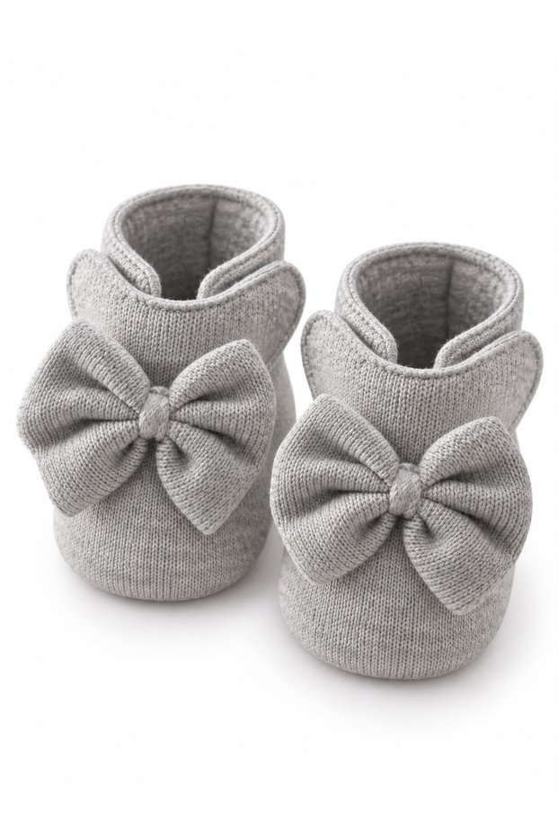 Baby Girl Bowknot Booties Baby Shoes