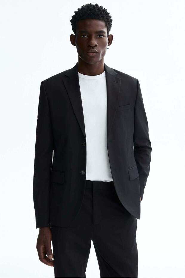 Regular Fit Single-breasted jacket