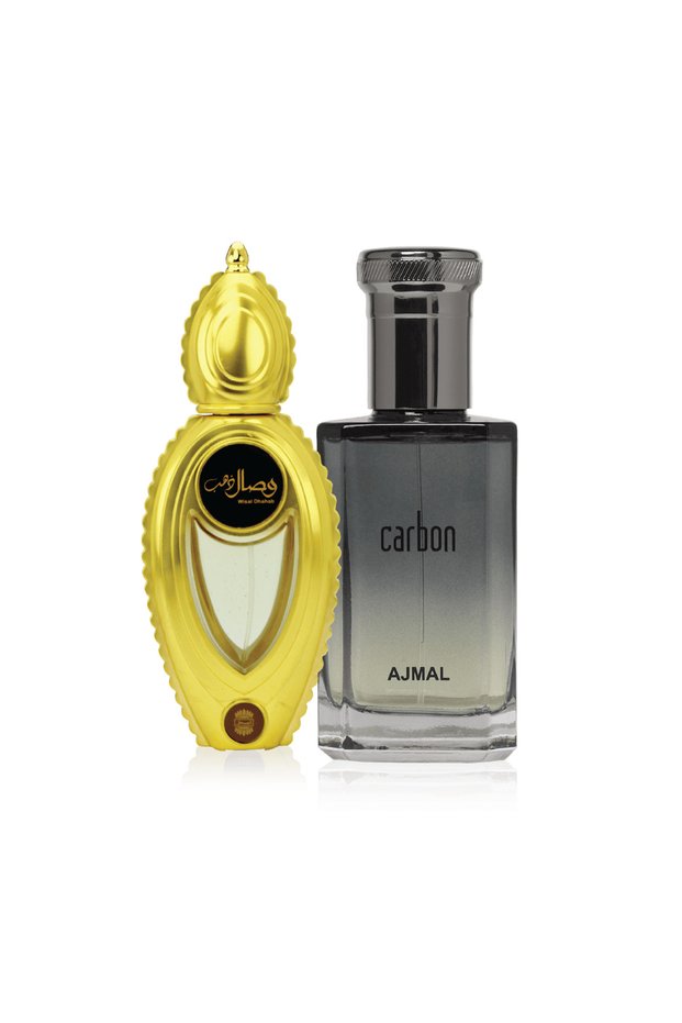 Men's Perfume SET Carbon & Wisal Dhahab Fragrance Duo | 100ml + 50ml | Fragrance Gift Set