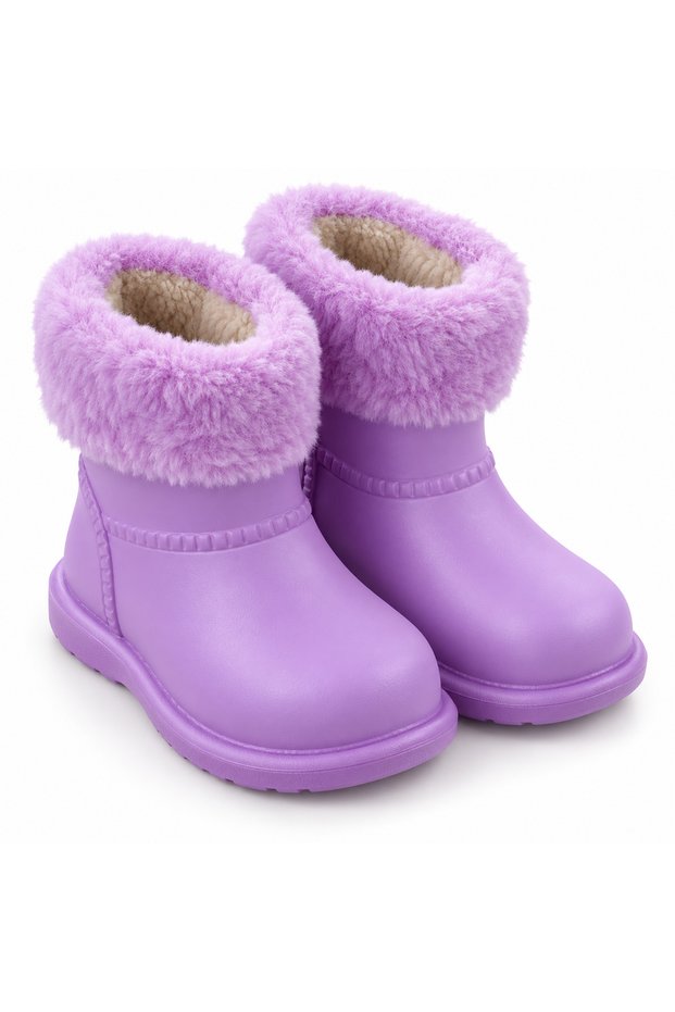 Waterproof Rain and Snow Boots with Fur Inside