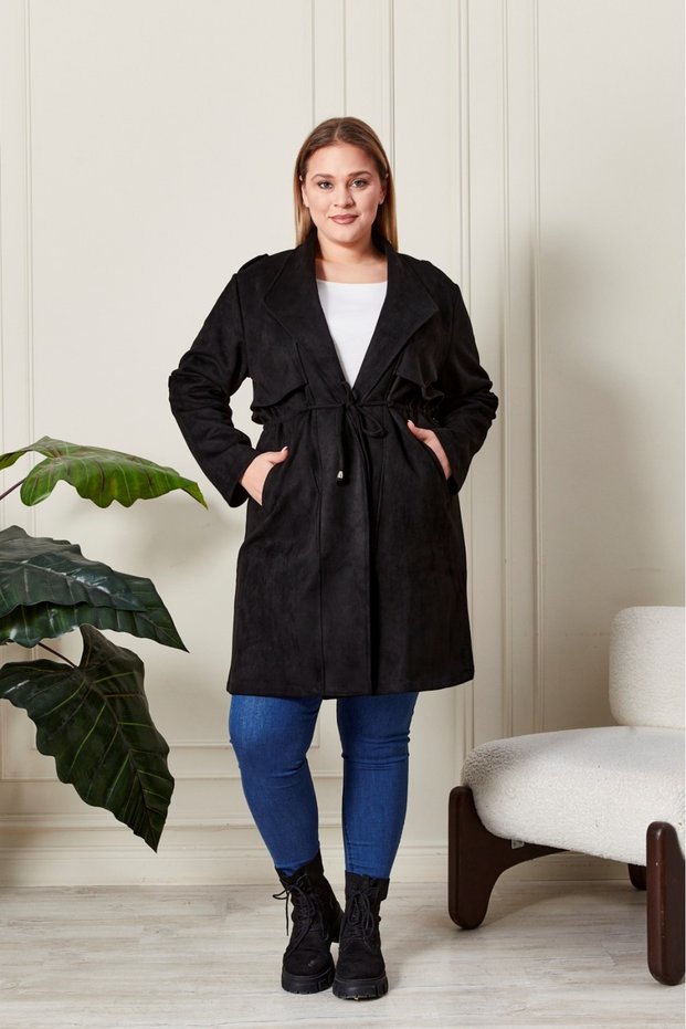 Modern Cut Unlined Suede Coat