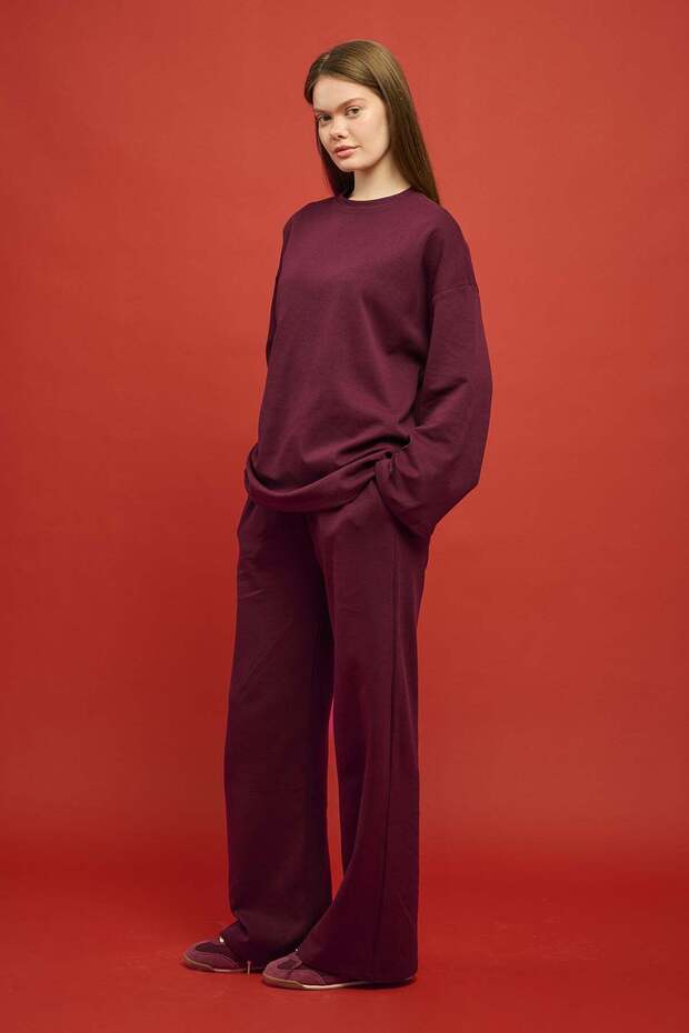 Cool Anne Takım-Bordo