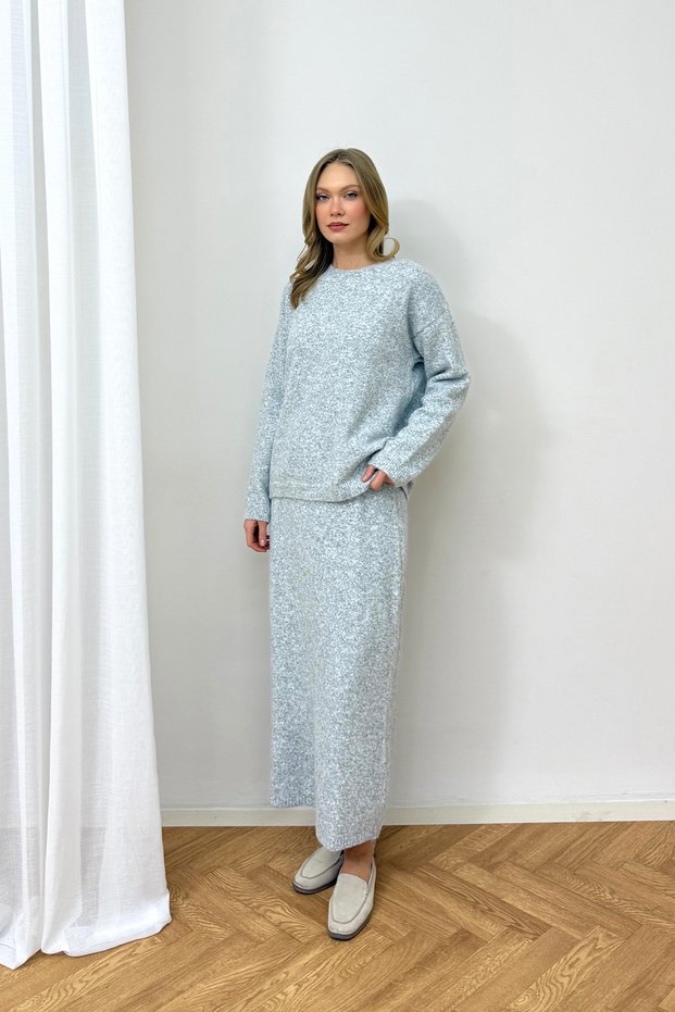 Knitwear Skirt Set 94-5034