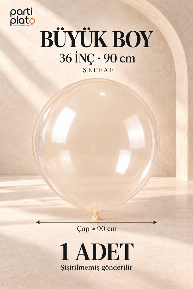 Big Size Transparent Latex Balloon 36 Inch 90 cm 1 Piece Party Decoration