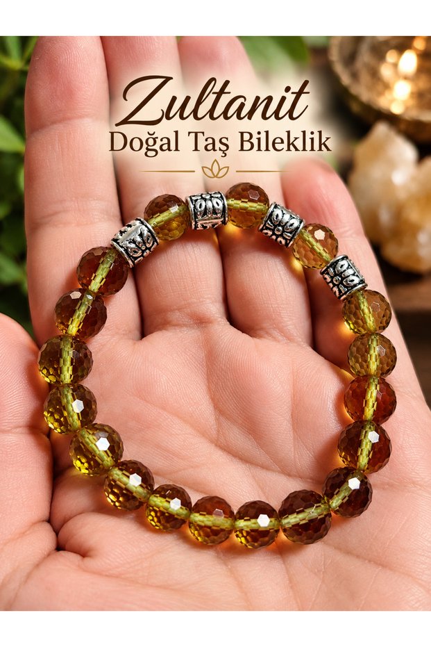 Zultanite Natural Stone Bracelet – Special Design That Changes Color According to Light