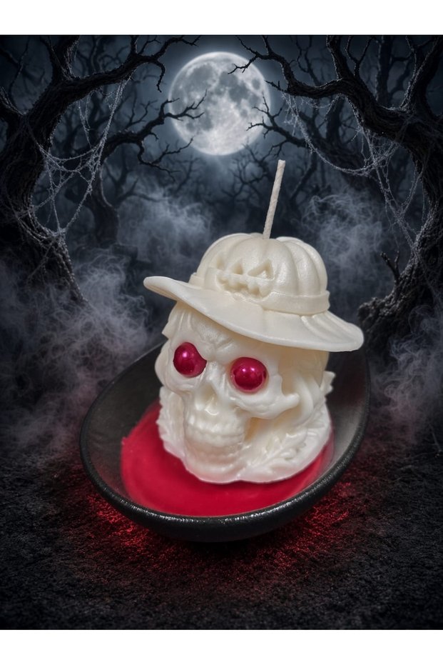 Halloween candle