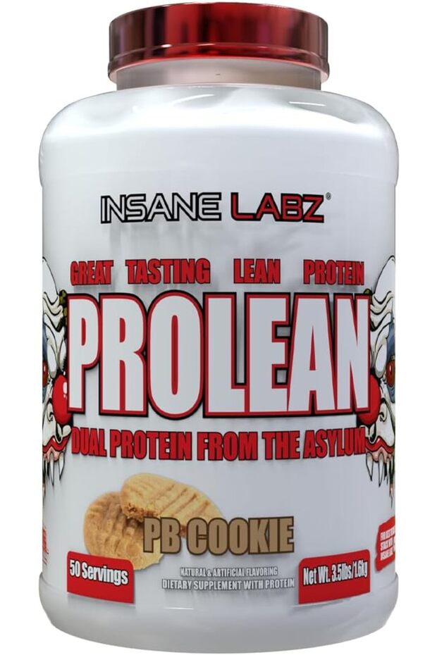 ProLean Premium Hydrolyzed Collagen Protein & Whey Isolate Protein Powder 50 Servings Peanut Butter Cookie
