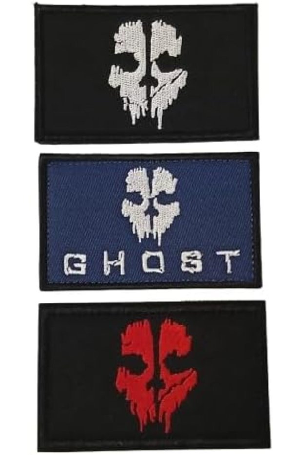 3 Pack Tactical Patch Set Embroidery Hook & Loop